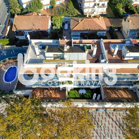 Soleado - Amb Gran Terrassa Al Centre De Platja D'aro, Amb Parking I Piscina Comunitaria Apartamento *