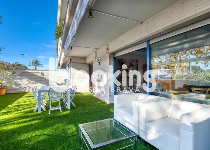 Soleado - Amb Gran Terrassa Al Centre De Platja D'aro, Amb Parking I Piscina Comunitària Appartement